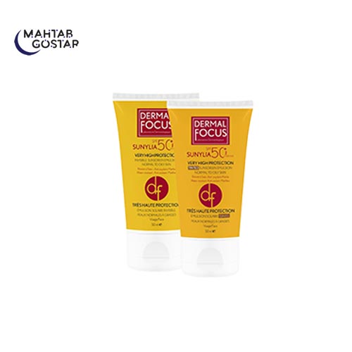 امولسیون ضدآفتاب سانیلیا رنگی - بژ طبیعی درمال فوکوس Dermal Focus امولسیون-ضدآفتاب-سانیلیا-رنگی---بژ-طبیعی-درمال-فوکوس-Dermal-Focus-