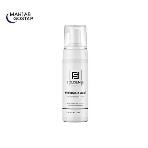 فوم-هیالورونیک-اسید-فولی-سنس-Folisense-FOLISENSE-HYALURONIC-ACID-FACIAL-CLEANSING-FOAM