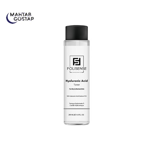تونر-هیالورونیک-اسید-مناسب-پوست-خشک-و-نرمال-فولی-سنس-Folisense-FOLISENSE-HYALURONIC-ACID-TONER