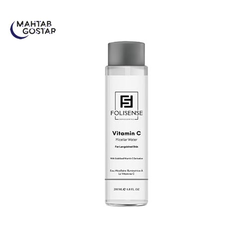 آب-میسلار-ویتامین-سی-مناسب-پوست-کدر-فولی-سنس-Folisense-FOLISENSE-VITAMIN-C-MICELLAR-WATER