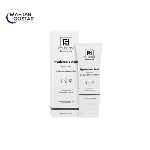 ضد آفتاب هیالورونیک اسید SPF50+ مناسب پوست خشک فولی سنس Folisense FOLISENSE HYALORONIC ACID SUNSCREEN SPF50+ HYDRATION & COMFORT ضد-آفتاب-هیالورونیک-اسید-SPF50+-مناسب-پوست-خشک-فولی-سنس-Folisense-FOLISENSE-HYALORONIC-ACID--SUNSCREEN--SPF50+--HYDRATION-&-COMFORT