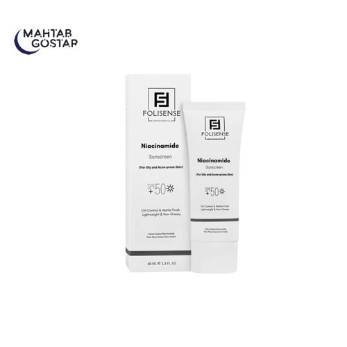 ضد-آفتاب-نیاسین-آمید-SPF50+-مناسب-پوست-چرب-فولی-سنس-Folisense-FOLISENSE-NIACINAMIDE--SUNSCREEN--SPF50+--MATTIFYING-&-PROTECTION