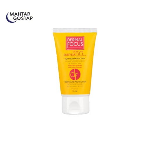 کرم ضدآفتاب سانیلیا بی رنگ درمال فوکوس Dermal Focus کرم-ضدآفتاب-سانیلیا-بی-رنگ-درمال-فوکوس-Dermal-Focus-