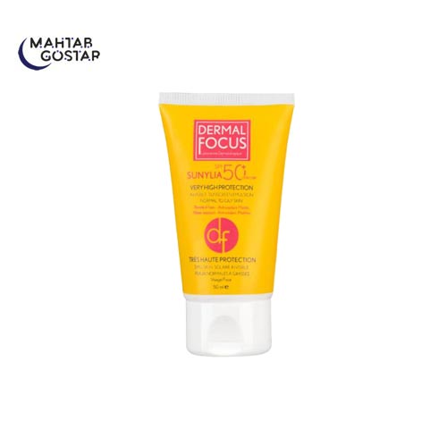 امولسیون ضدآفتاب سانیلیا بی رنگ درمال فوکوس Dermal Focus امولسیون-ضدآفتاب-سانیلیا-بی-رنگ-درمال-فوکوس-Dermal-Focus-